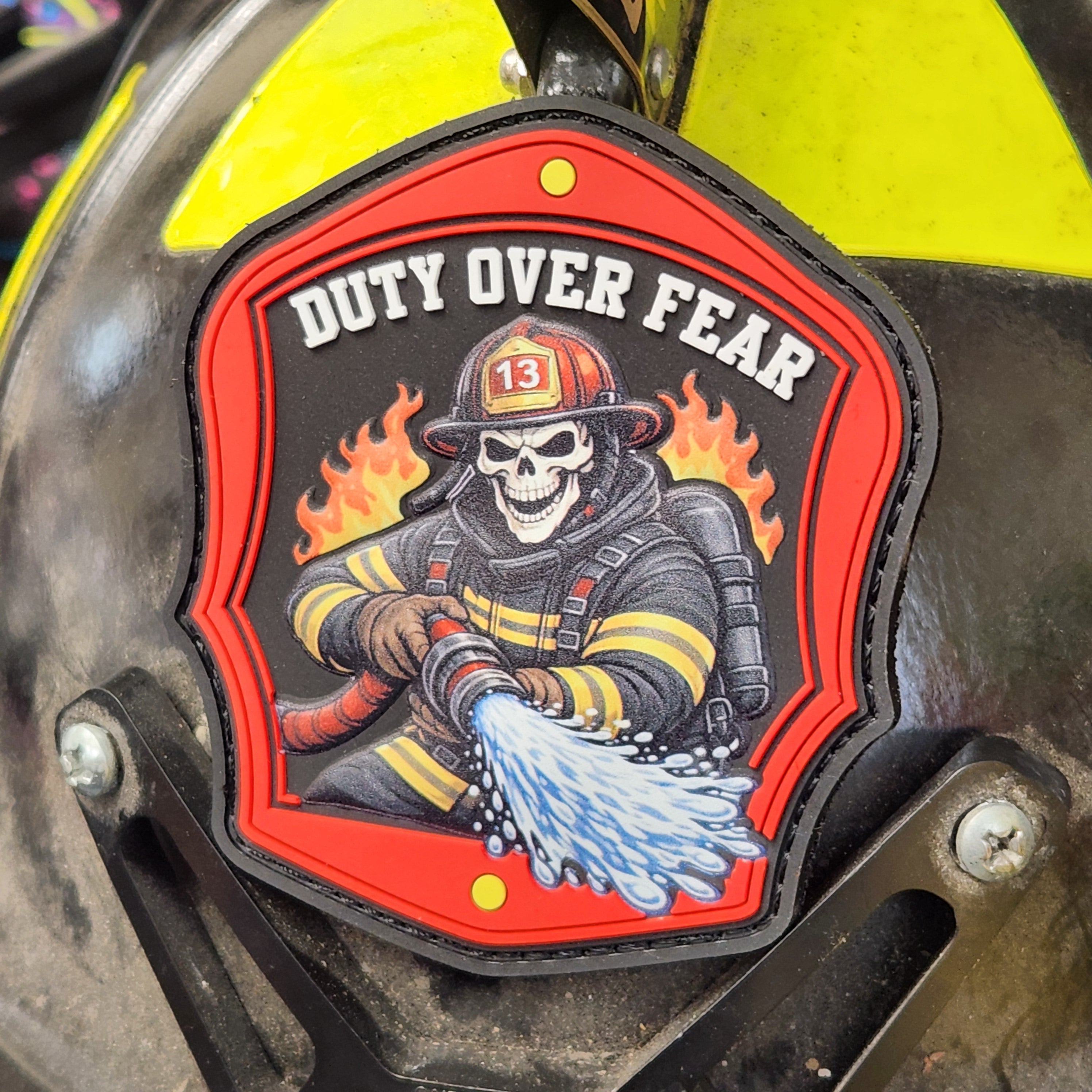 Duty Over Fear - 3" PVC Patch