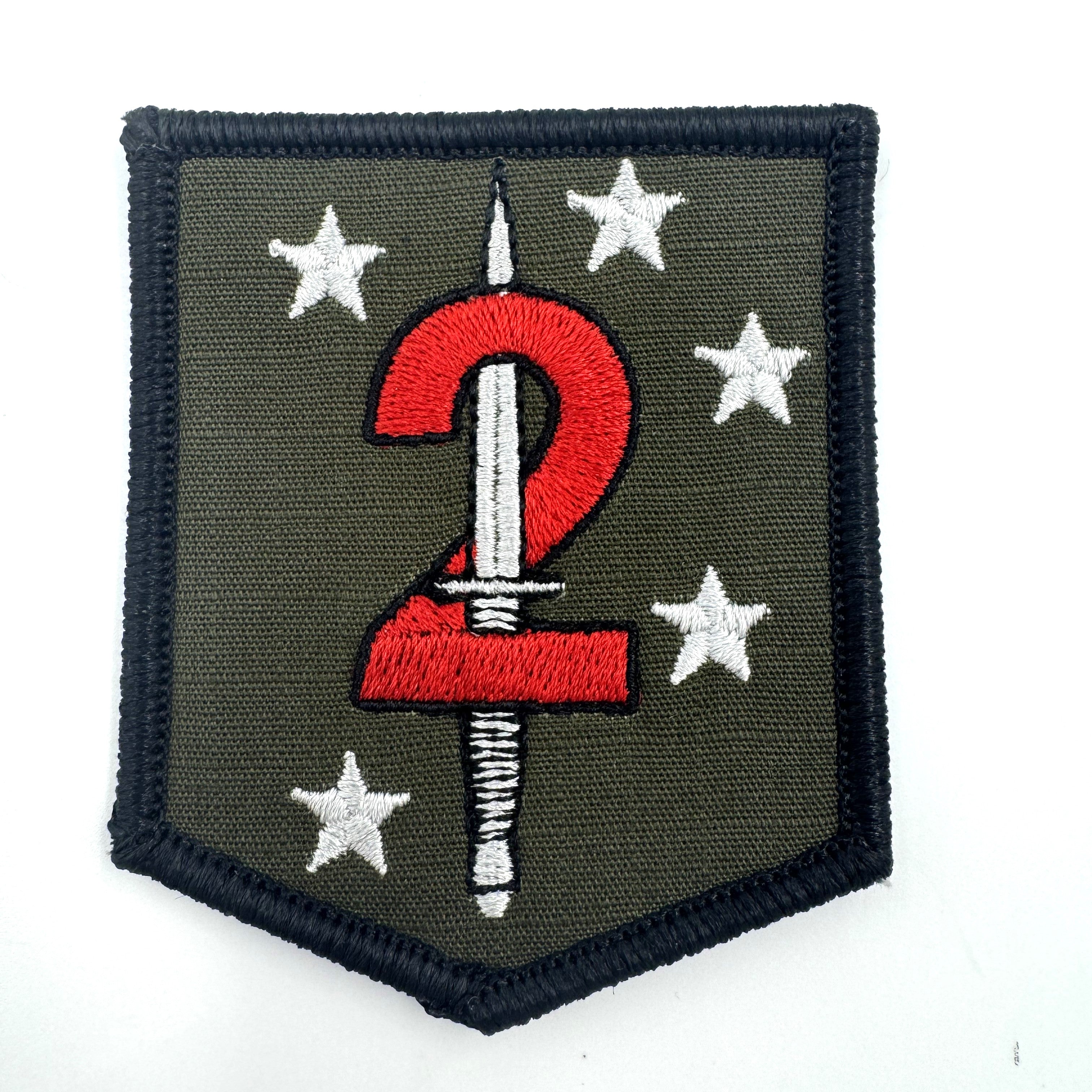 2d Marine Raider Battalion MarSOC - 2.5x3 Shield Patch