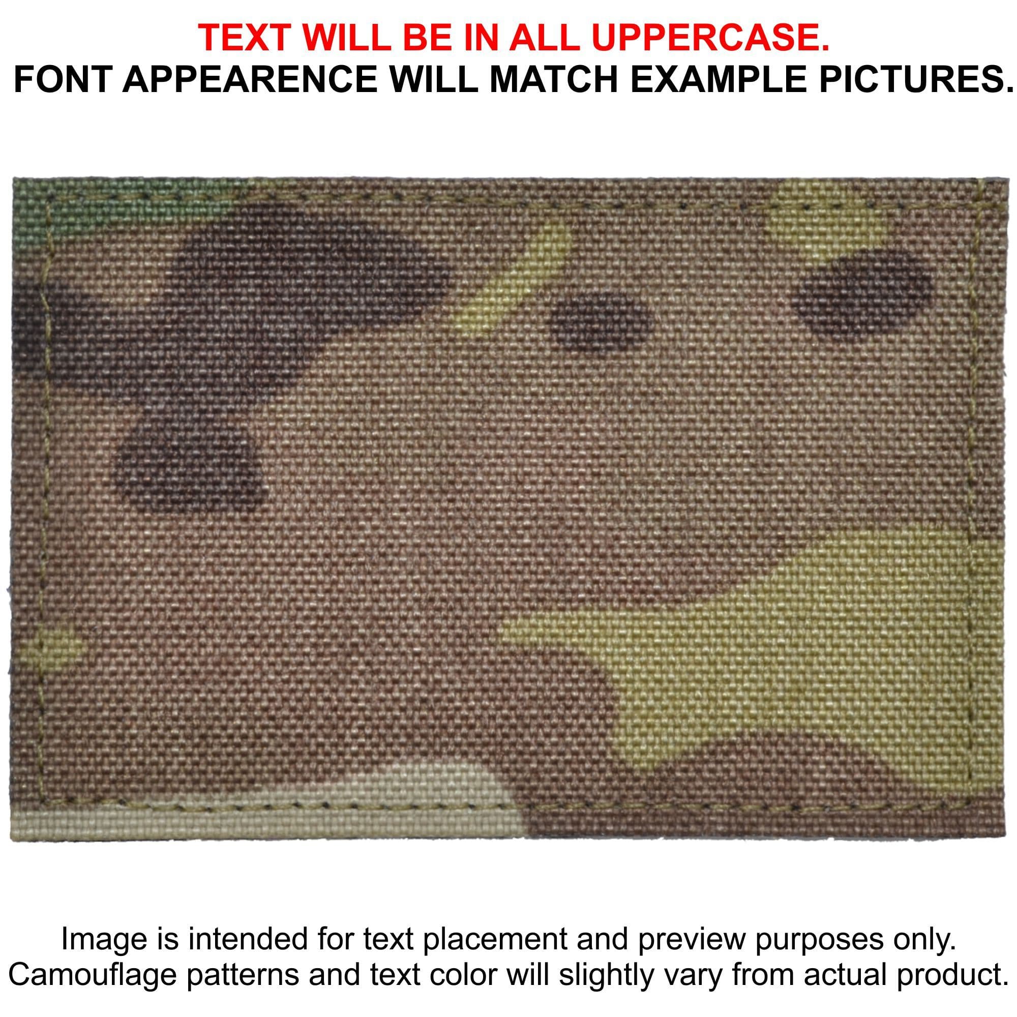 Custom Heat Press Vinyl - 2x4 CORDURA® Patch