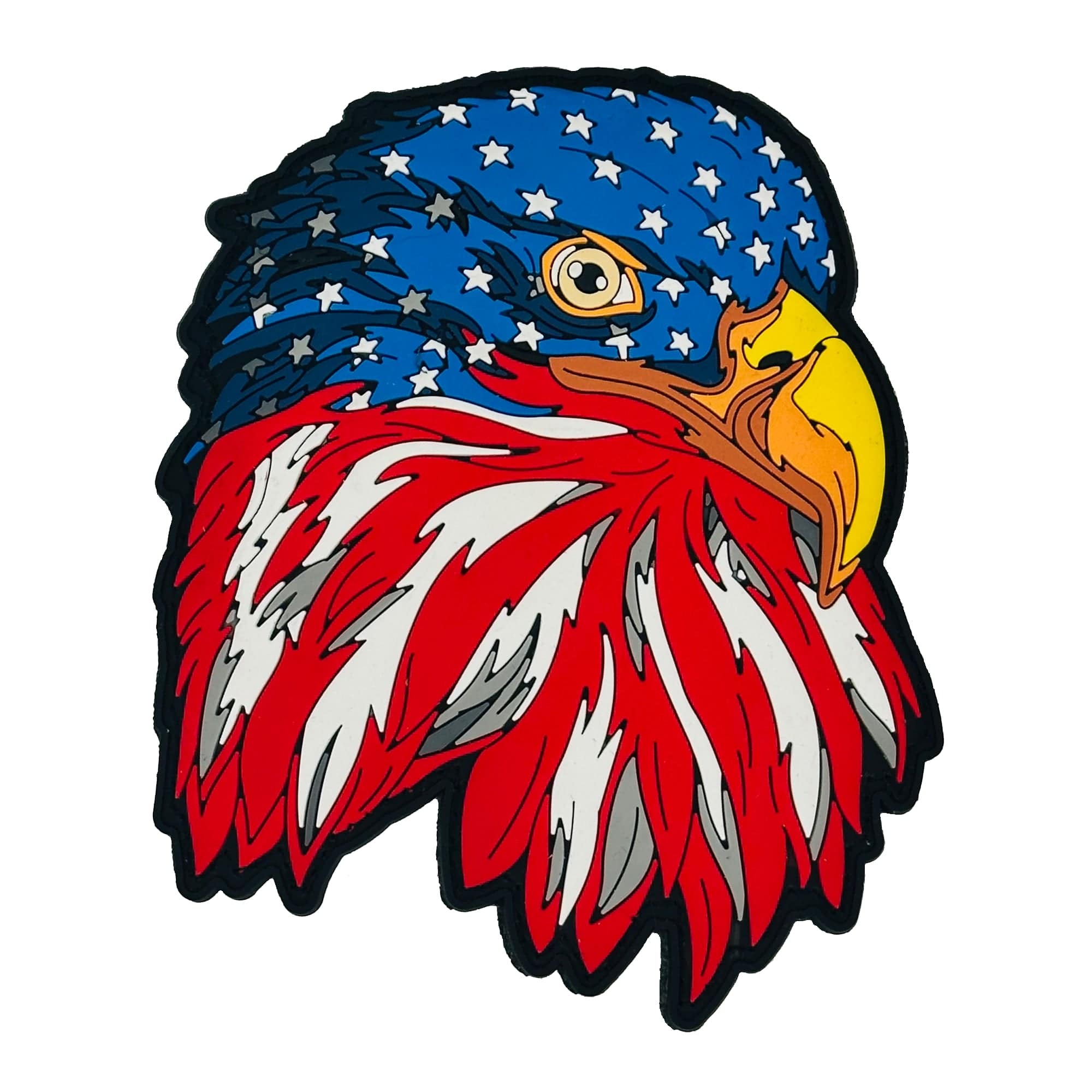 American Flag Eagle - 4" PVC Patch