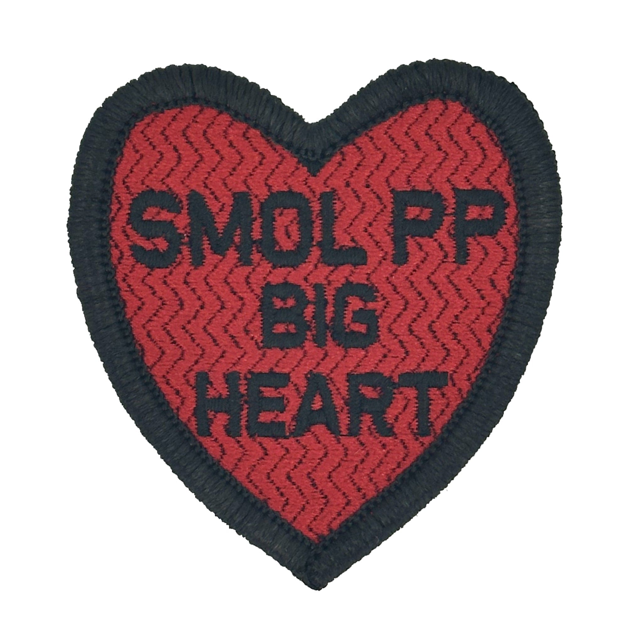 Conversation Style SMOL PP - Big Heart Patch NSFW - 2.5 inches