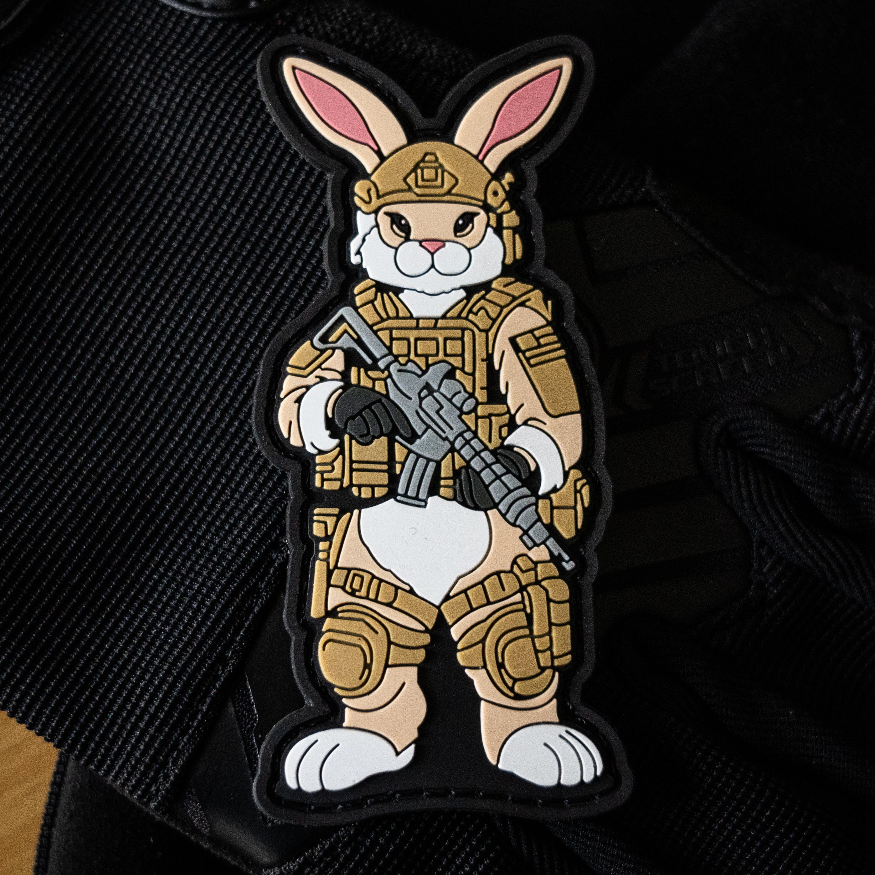 Pew Pew Peter - Tactical Bunny - 4" PVC Patch