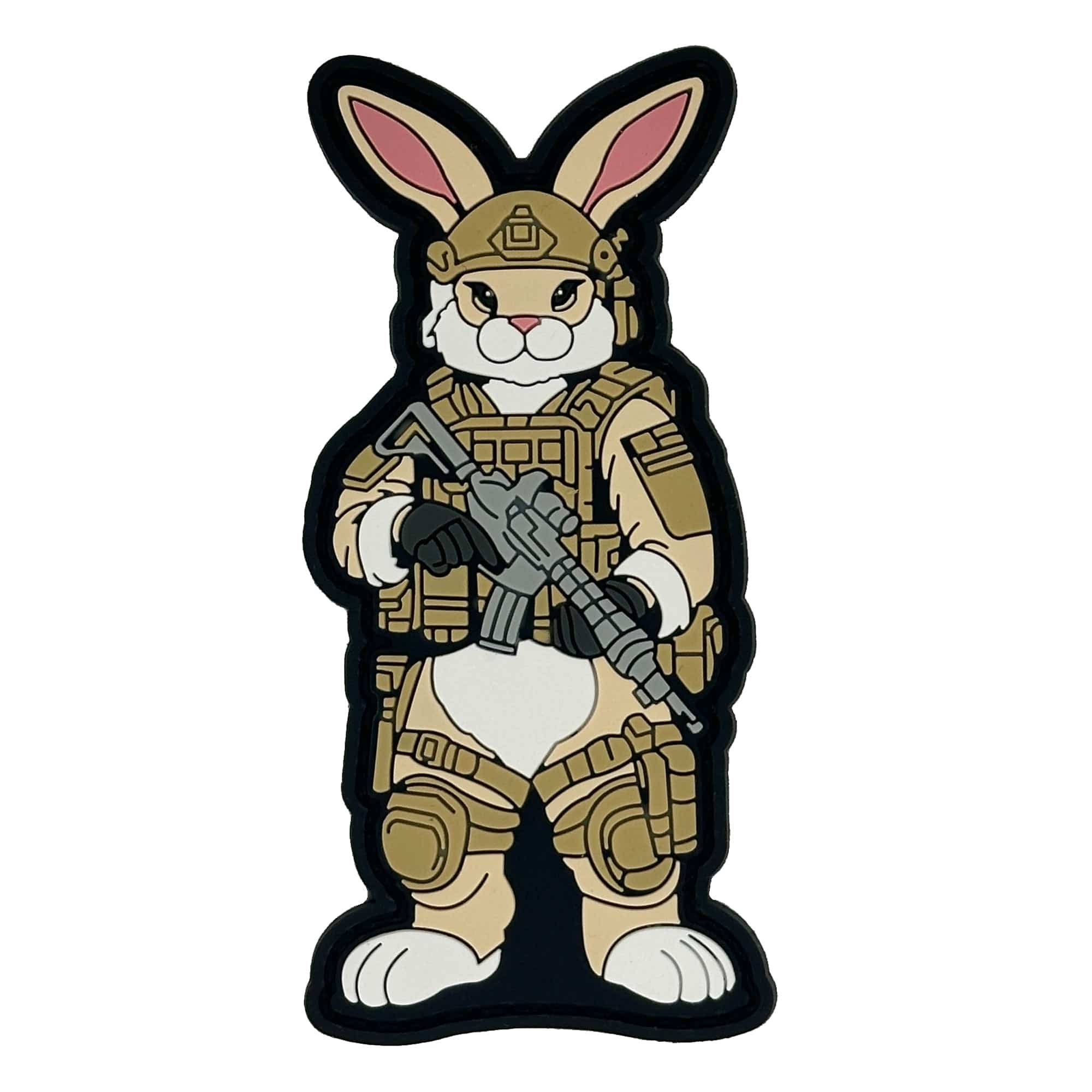Pew Pew Peter - Tactical Bunny - 4" PVC Patch