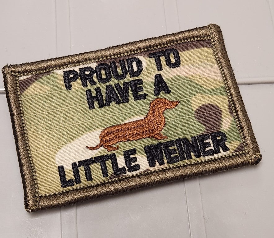 Tactical Gear Junkie Patches ASOS - Proud To Have A Little Weiner - 2x3 Patch - Multicam w/Black