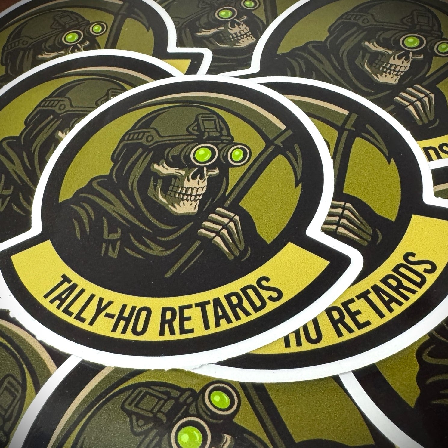 Tally-Ho Retards - 3.5" Sticker