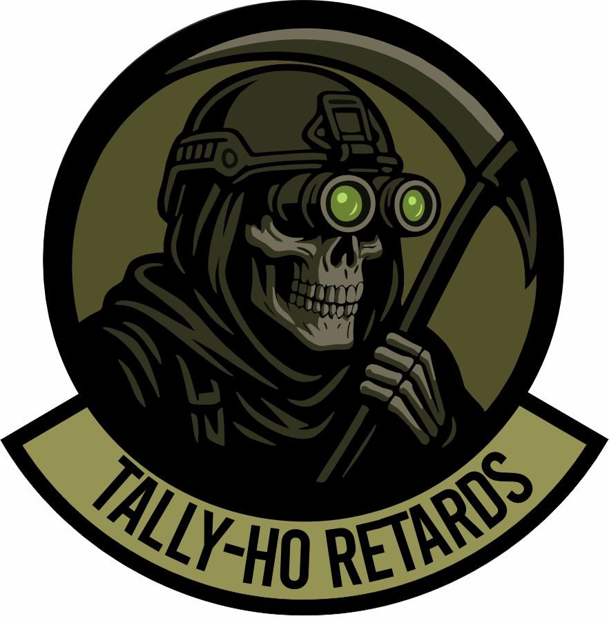 Tally-Ho Retards - 3.5" Sticker