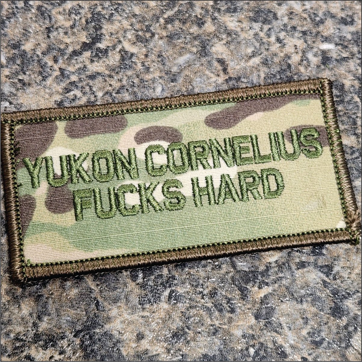 As Seen on Socials - Yukon Cornelius Fucks Hard - 2x4 Patch - Multicam w/OD