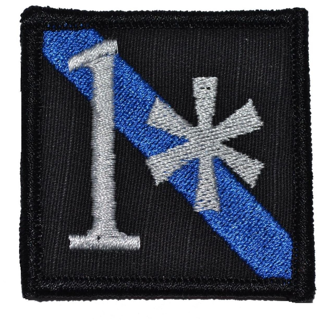 Bulk 2x2 Patches - Variety of Background Colors (Set of 20)