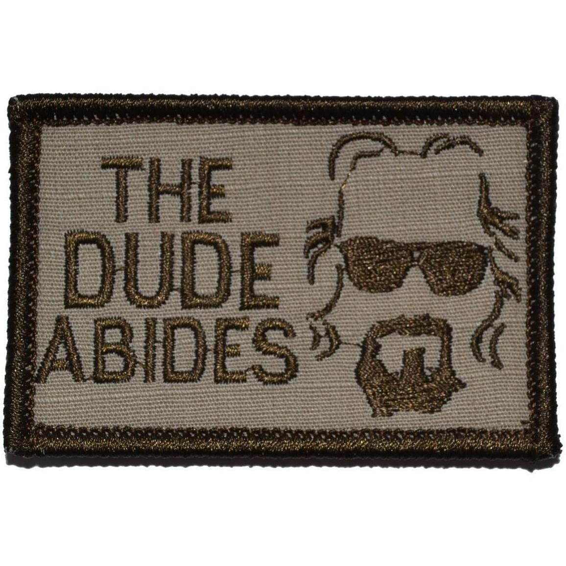 The Dude Abides, The Big Lebowski - 2x3 Patch