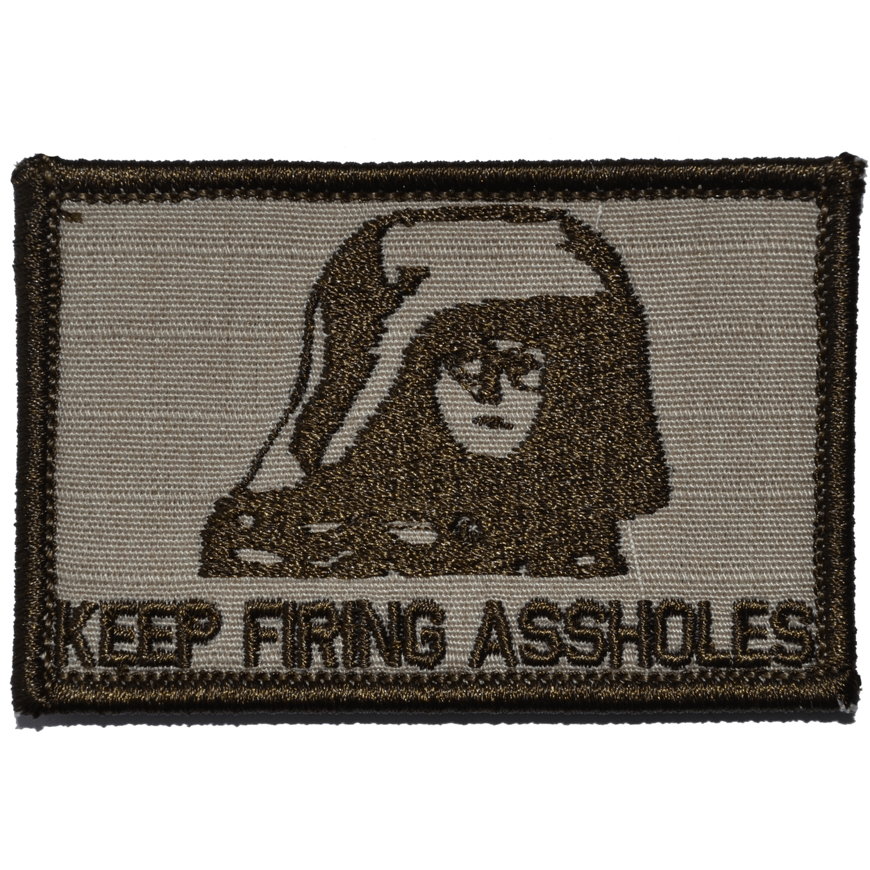 Dark Helmet, Keep Firing Assholes! Spaceballs - 2x3 Patch