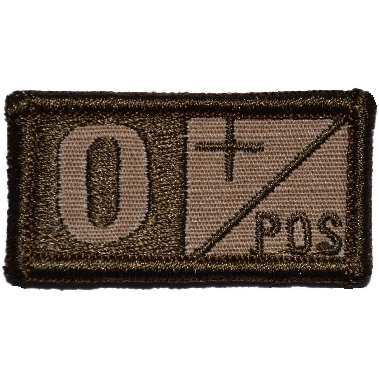 1x2 Blood Type Military / Patch (All Blood Types)