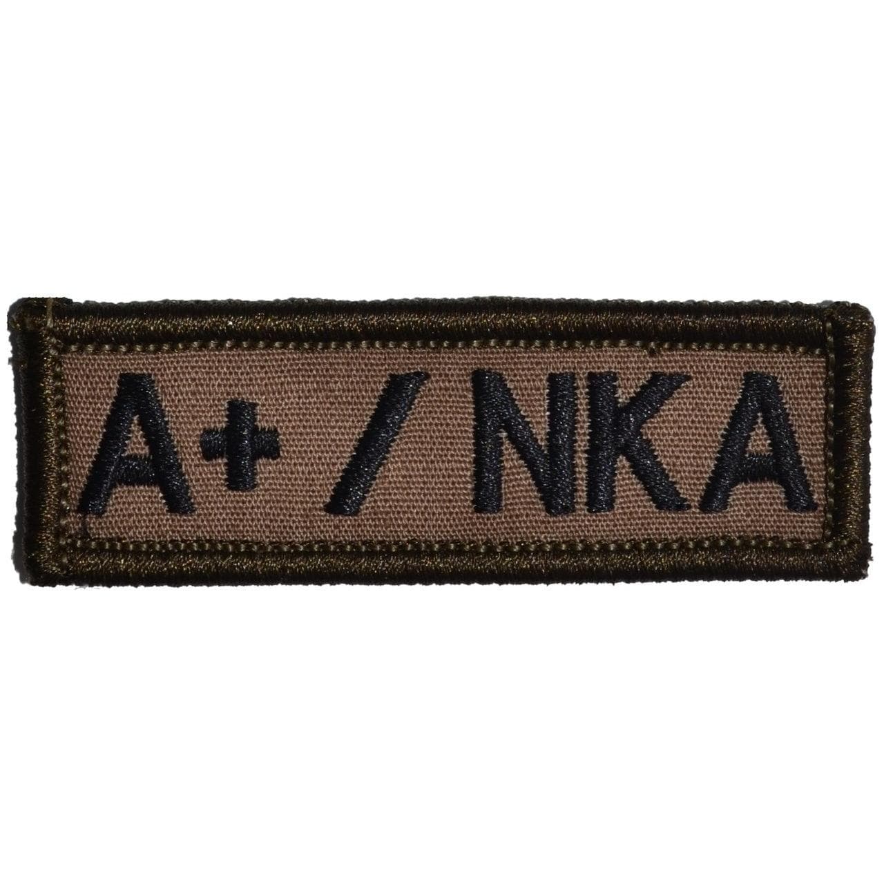 Blood Type and Allergy 1x3 Patch