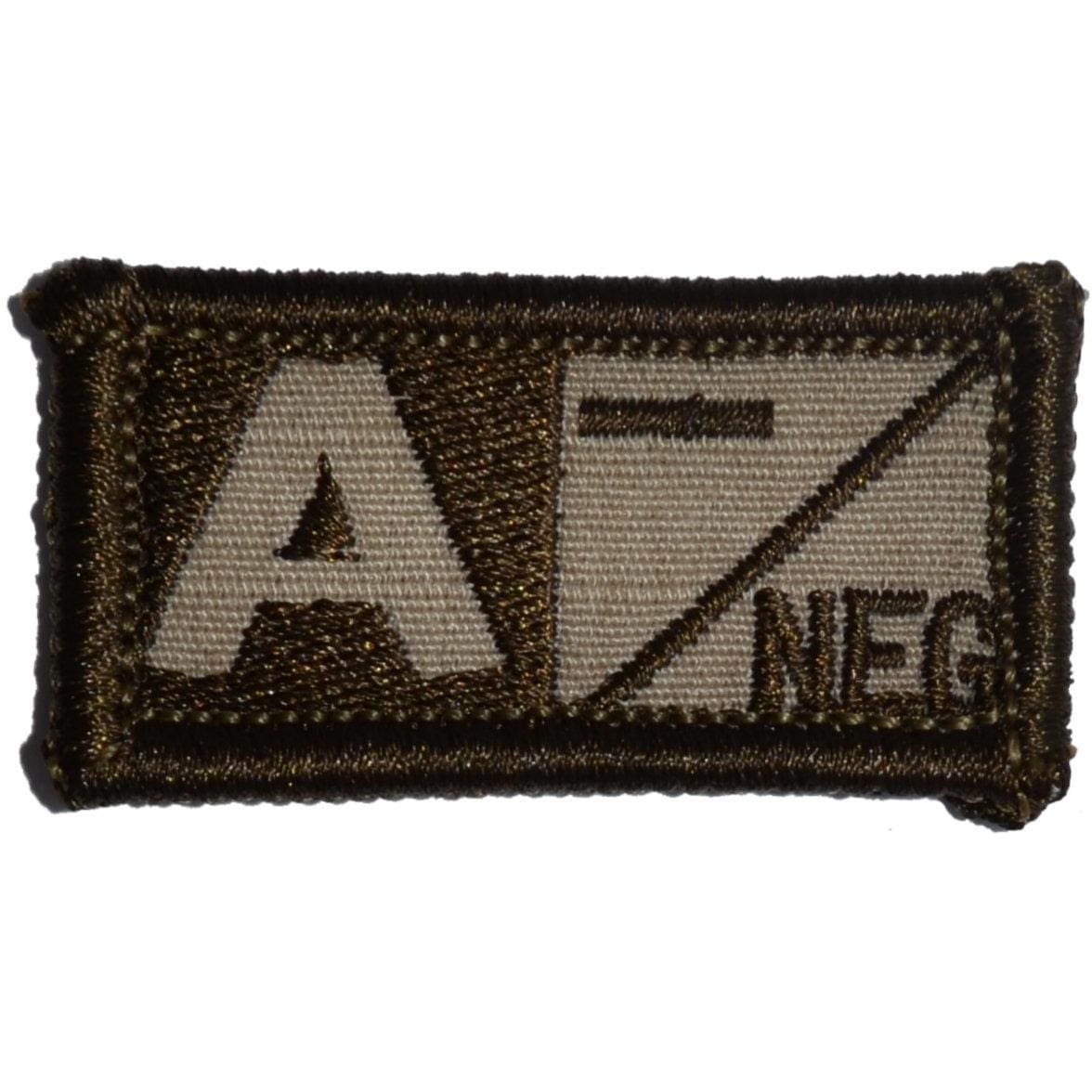 1x2 Blood Type Military / Patch (All Blood Types)