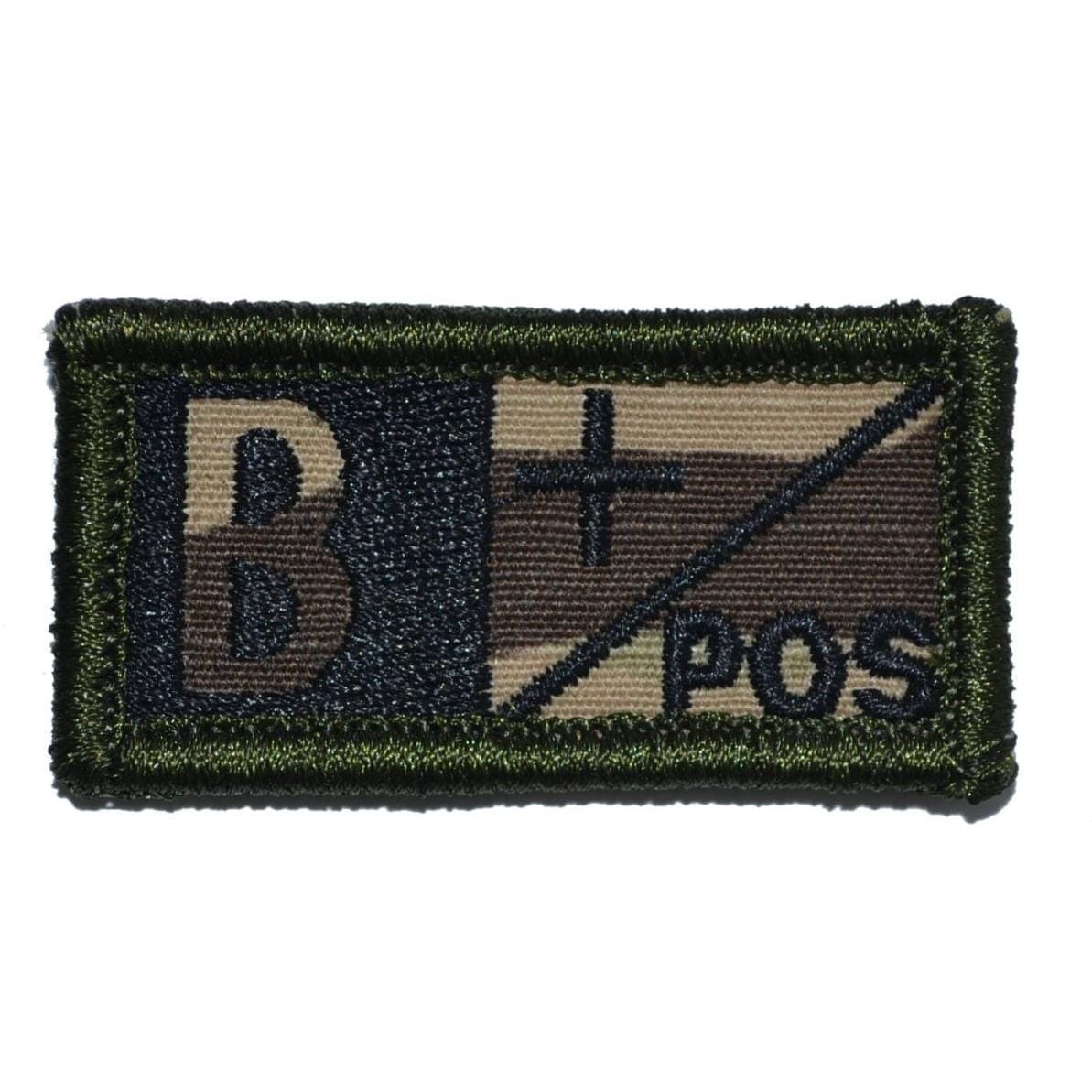 1x2 Blood Type Military / Patch (All Blood Types)