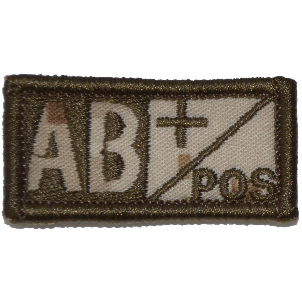 1x2 Blood Type Military / Patch (All Blood Types)