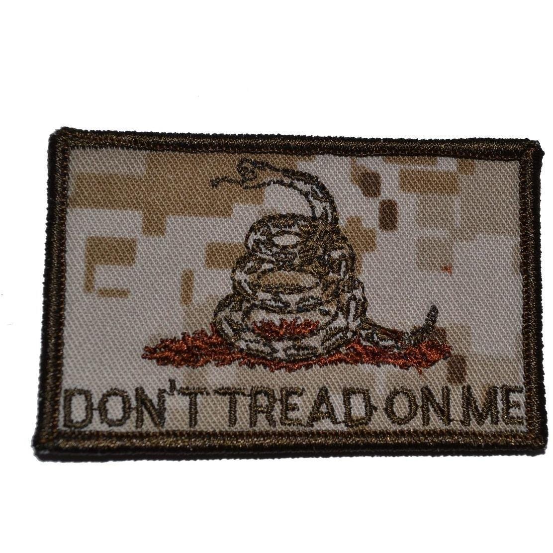 Don't Tread on Me Gadsden Snake - 2x3 Patch