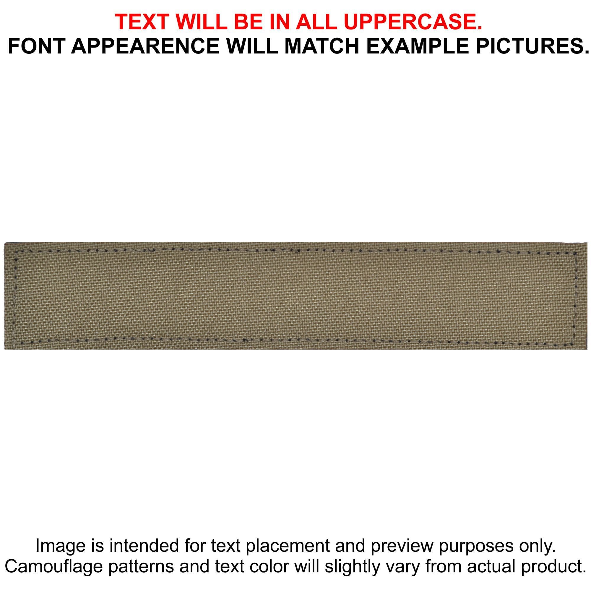 Custom Heat Press Vinyl - 1x5 CORDURA® Patch