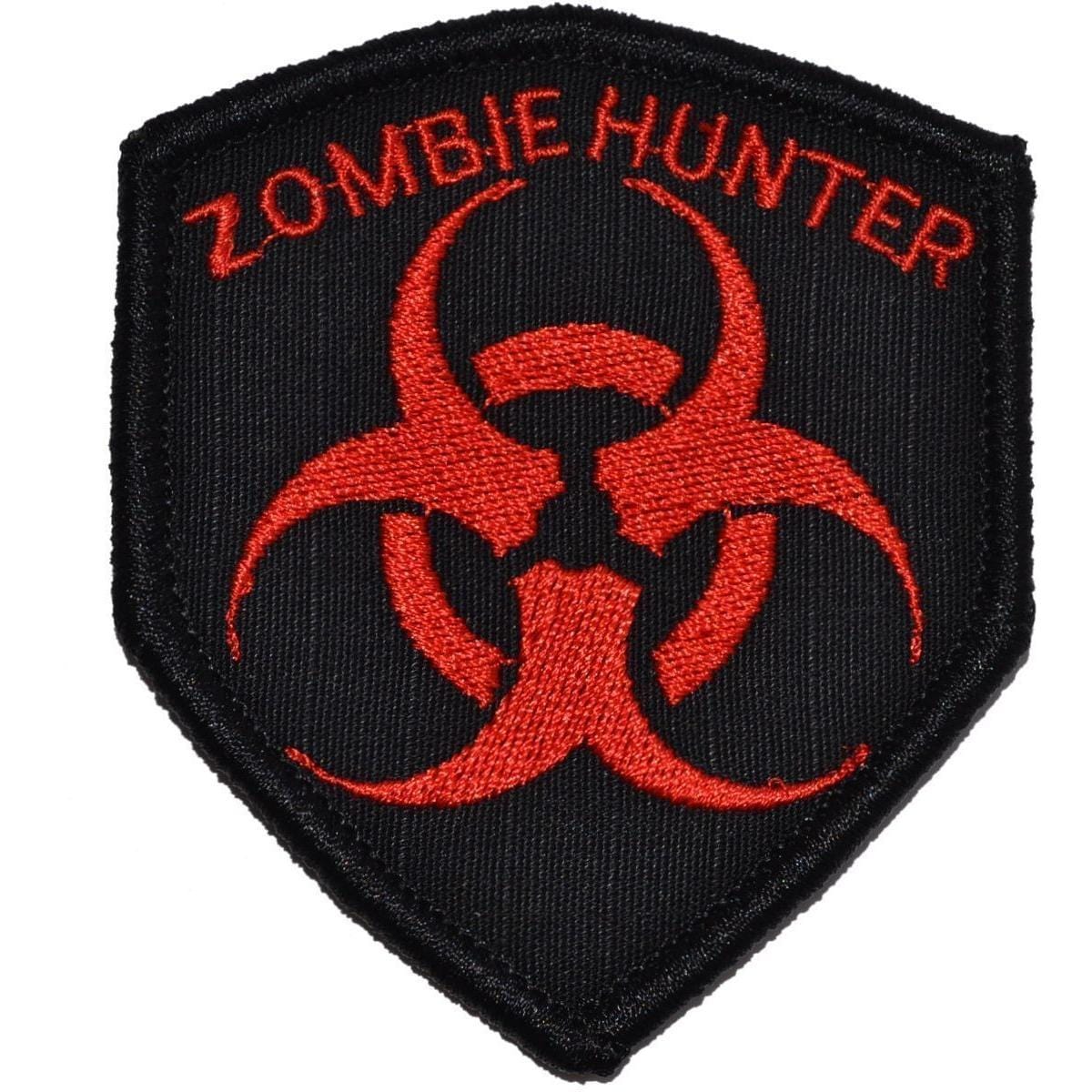 Zombie Hunter Biohazard Symbol - 2.5x3 Shield Patch