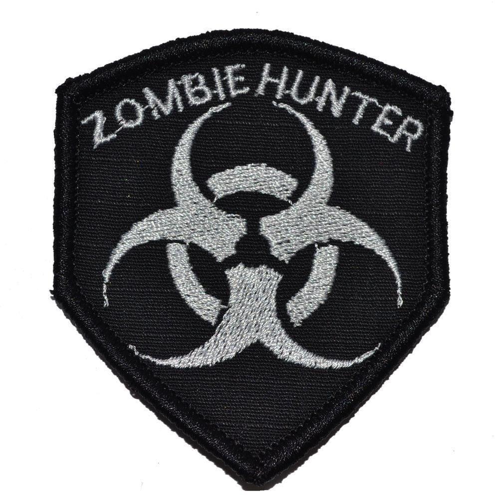 Zombie Hunter Biohazard Symbol - Shield Style Patch 2x3.5
