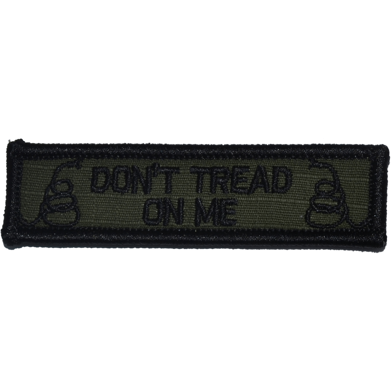 Don't Tread on Me Gadsden Snake - 1x3.75 Patch
