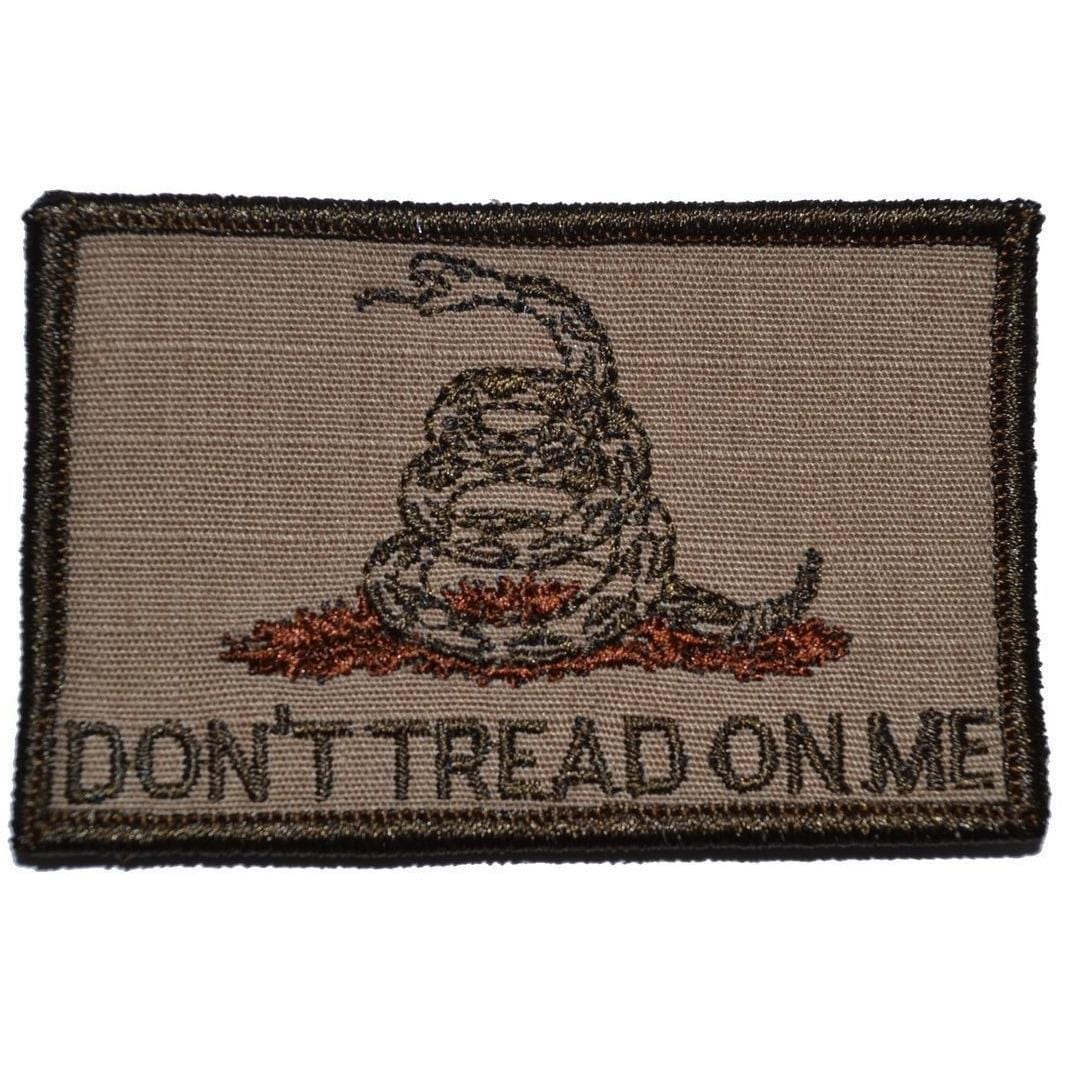 Don't Tread on Me Gadsden Snake - 2x3 Patch