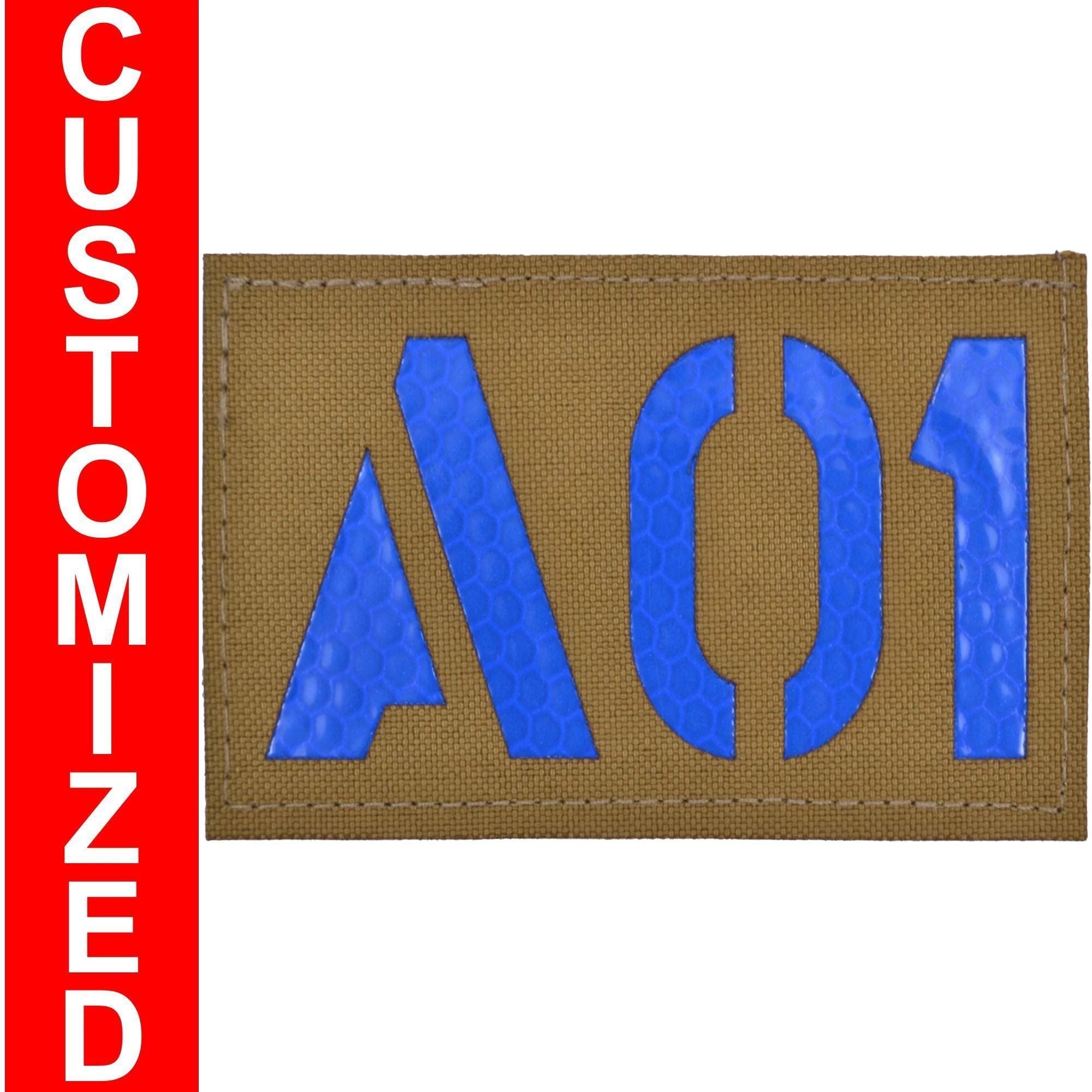 Custom Laser Cut Call Sign - 2x3 CORDURA® Patch