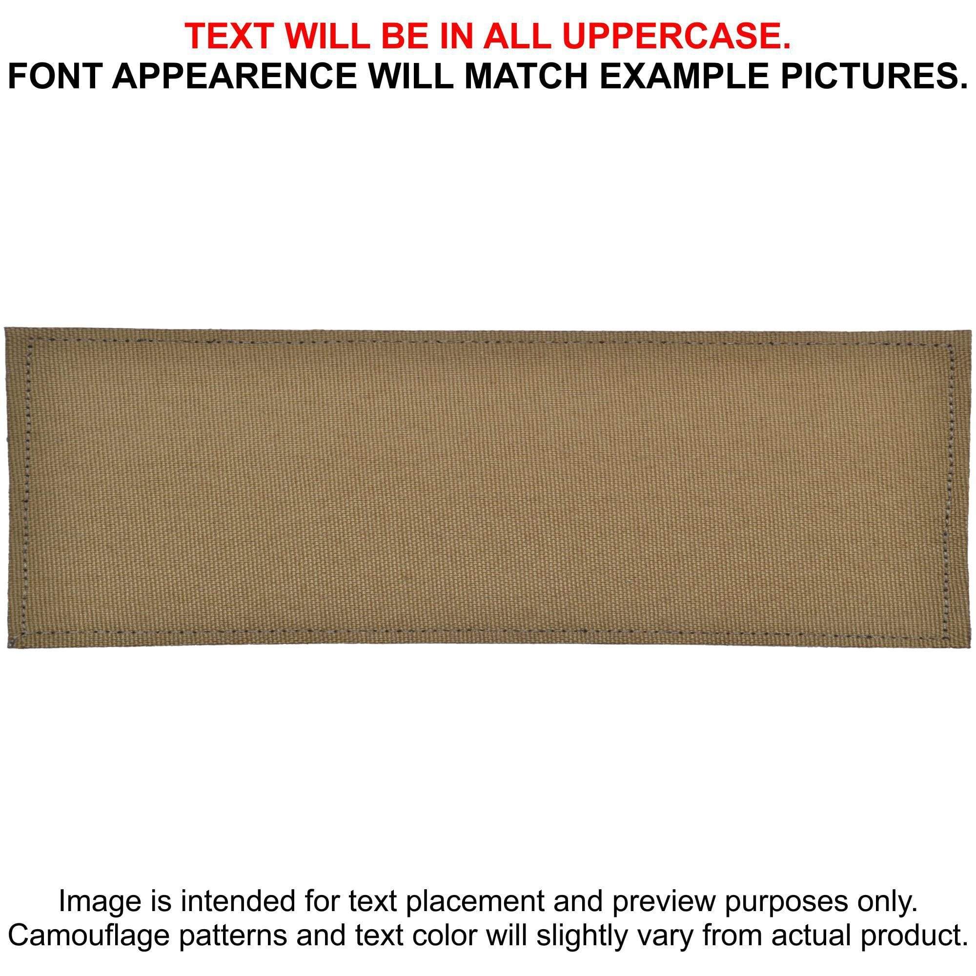 Custom Heat Press Vinyl - 2x6 CORDURA® Patch