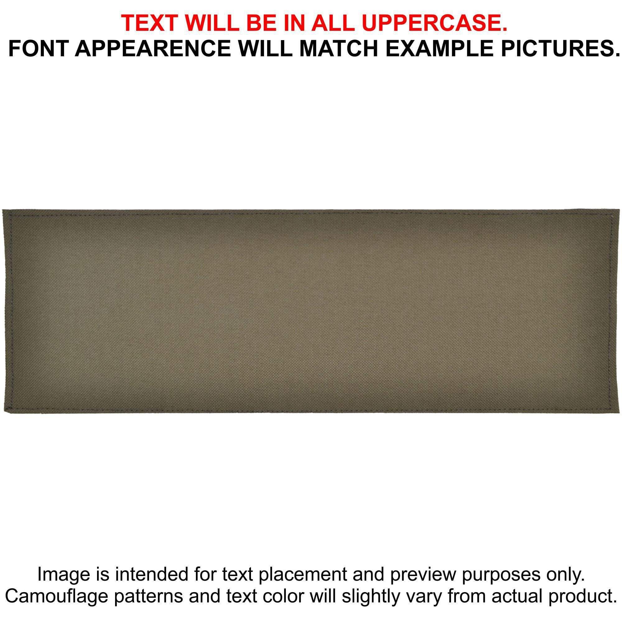 Custom Heat Press Vinyl - 3x9 CORDURA® Patch