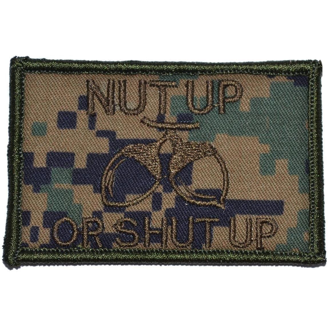 Nut Up or Shut Up - 2x3 Patch