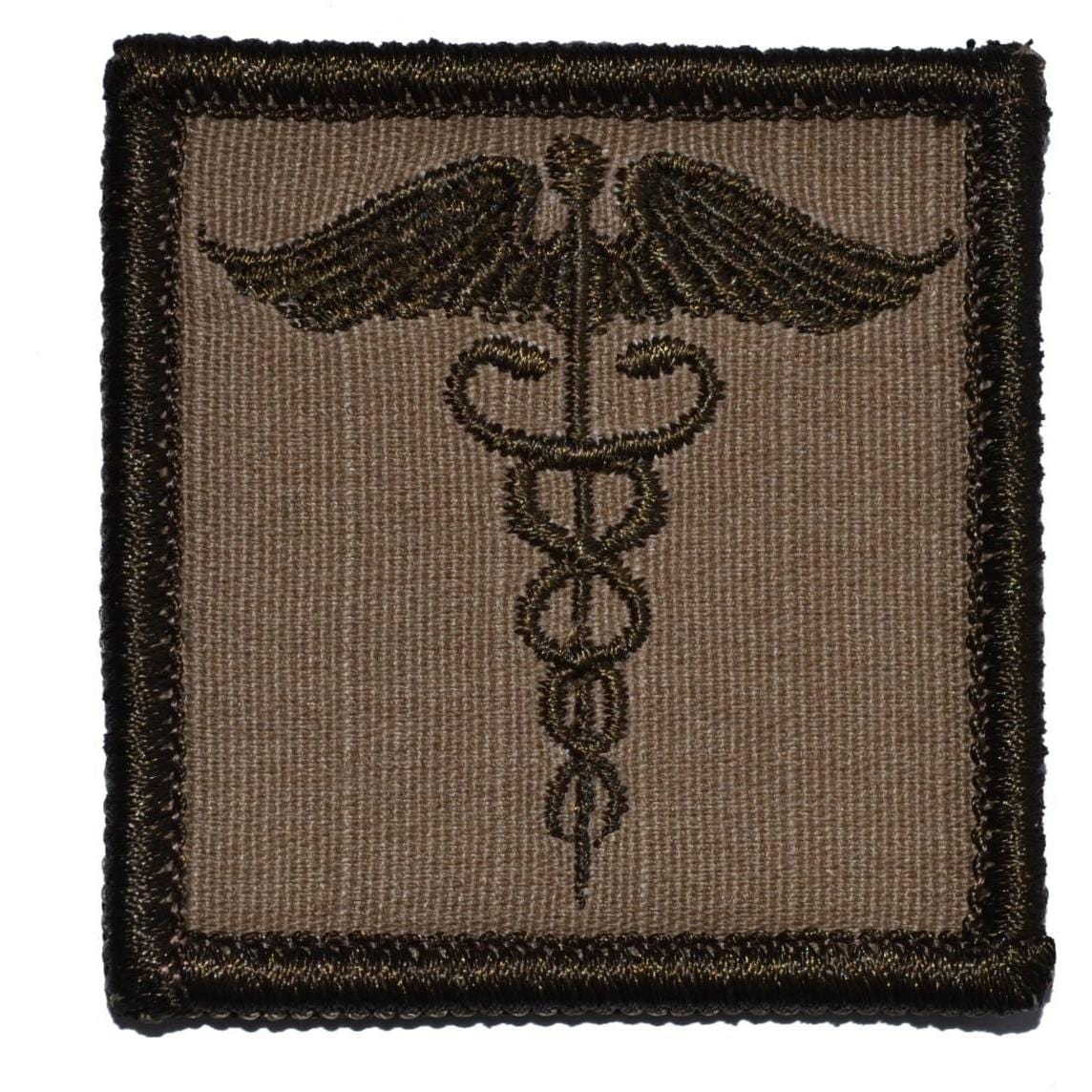 Caduceus, Staff of Life. Medical Symbol - 2x2 Patch