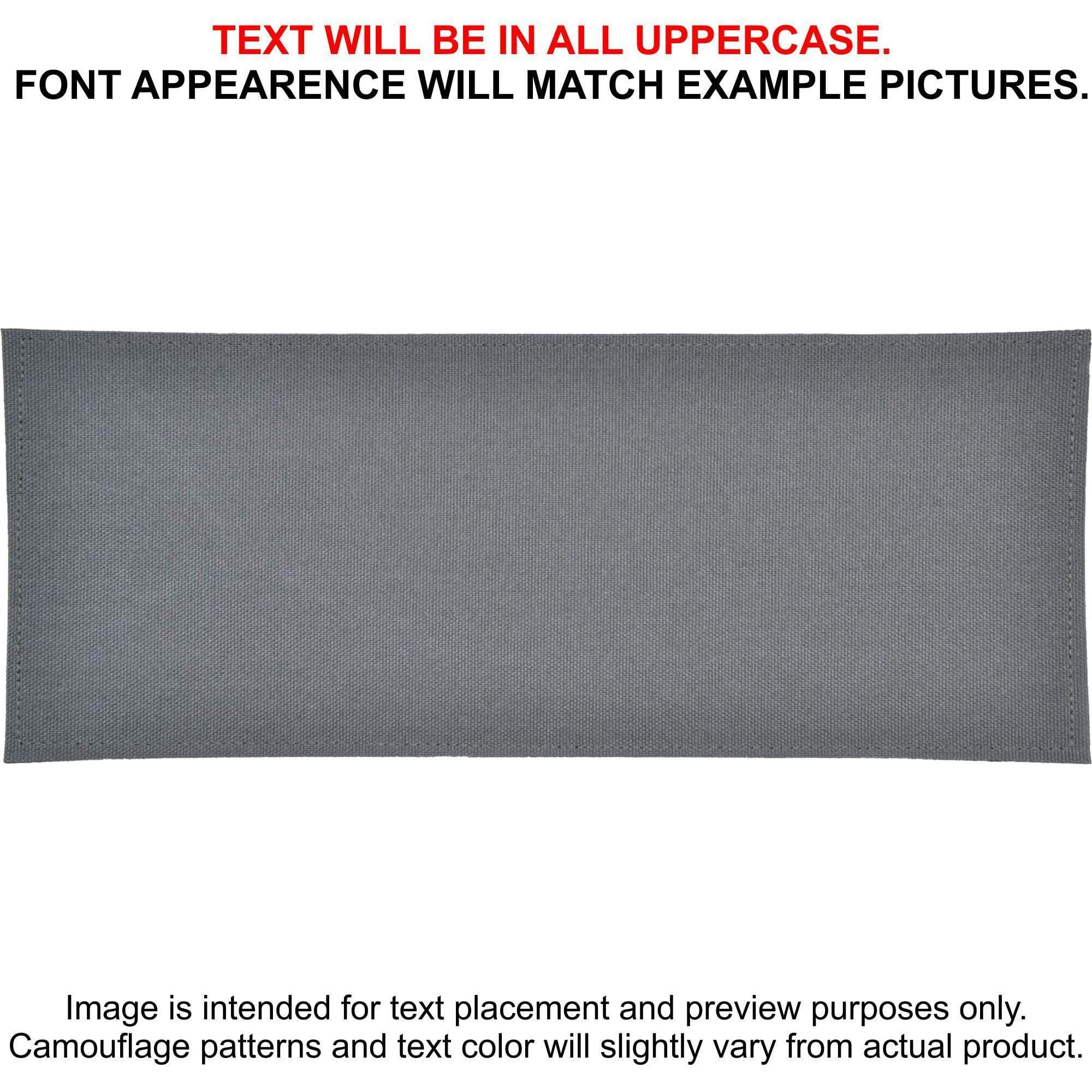 Custom Heat Press Vinyl - 4x10 CORDURA® Patch