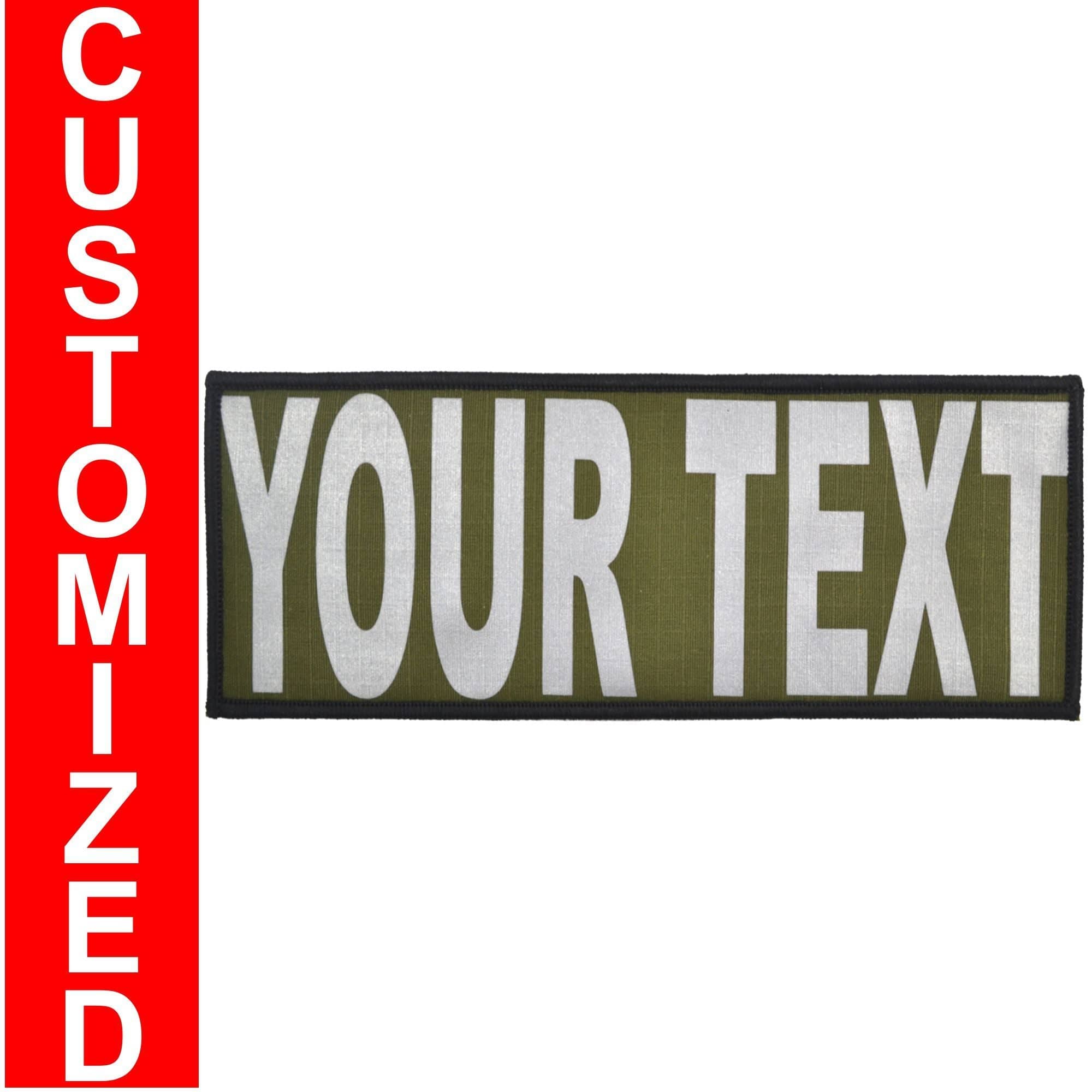 Custom Reflective Patch - 4x10