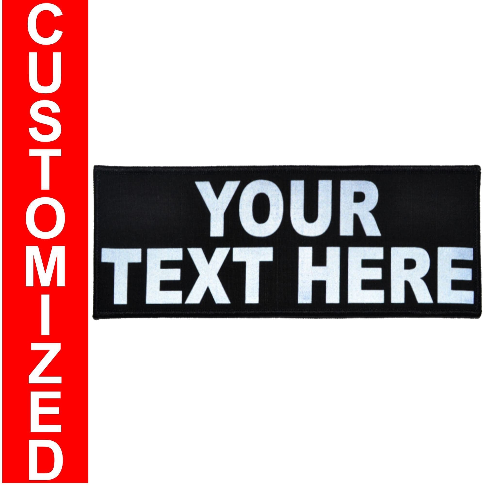 Custom Reflective Patch - 4x10