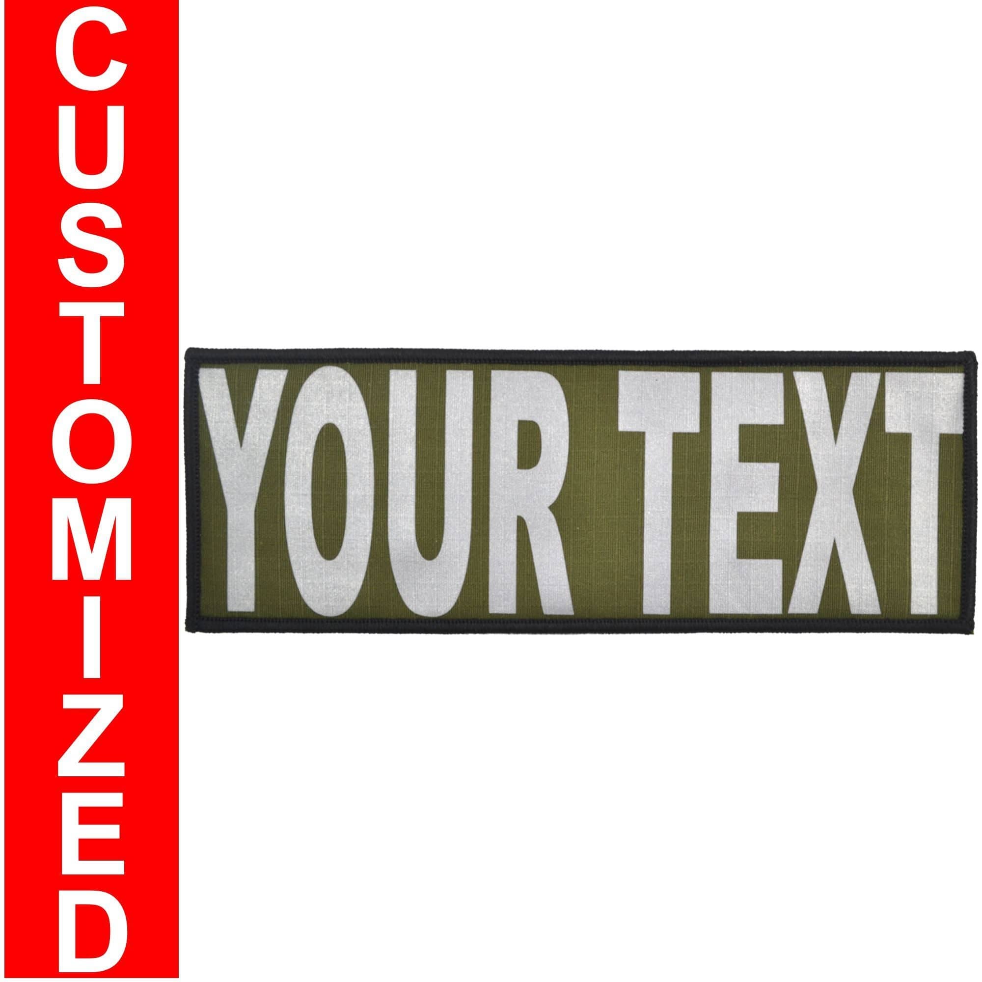 Custom Reflective Patch - 4x11
