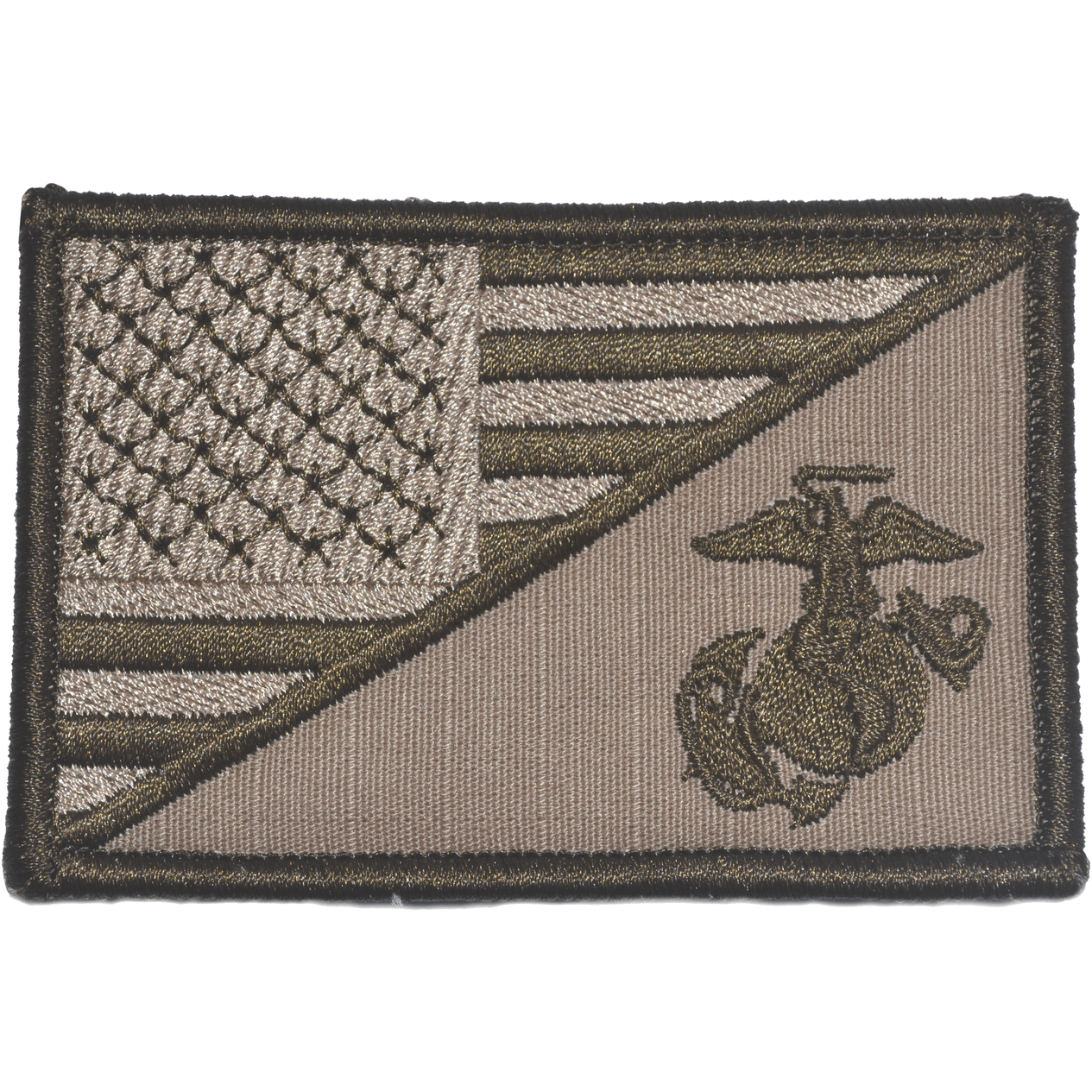USMC EGA USA Flag 2.25 x 3.5 inch Patch