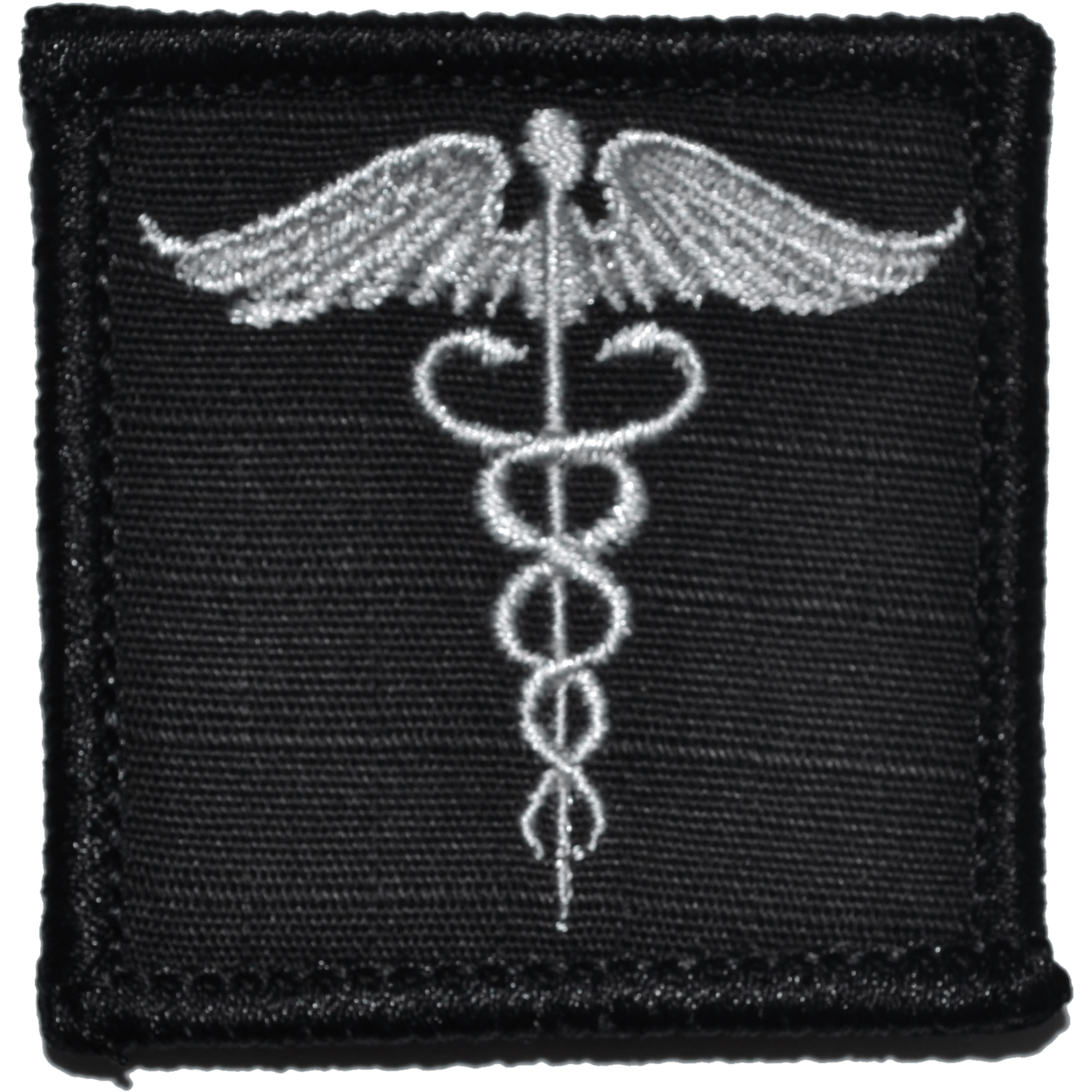 Caduceus, Staff of Life. Medical Symbol - 2x2 Patch