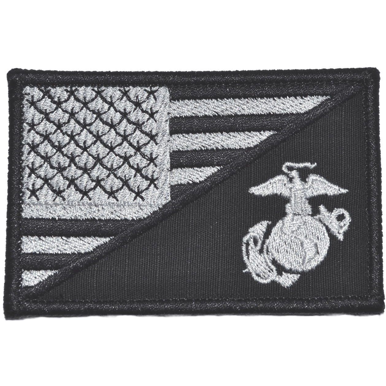 USMC EGA USA Flag 2.25 x 3.5 inch Patch