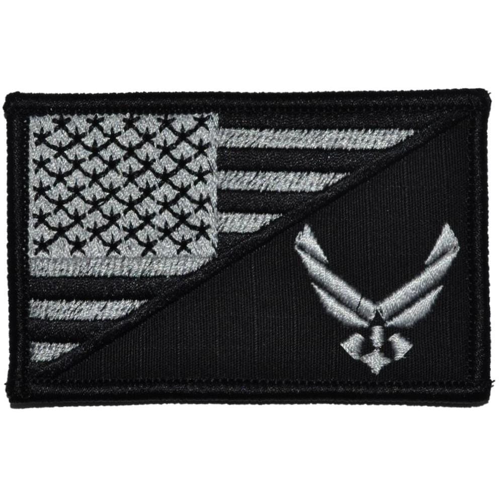 U.S. Air Force Emblem USA Flag - 2.25x3.5 Patch