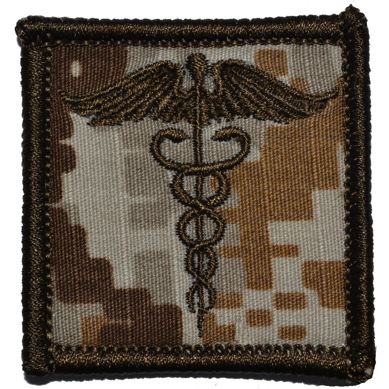 Caduceus, Staff of Life. Medical Symbol - 2x2 Patch