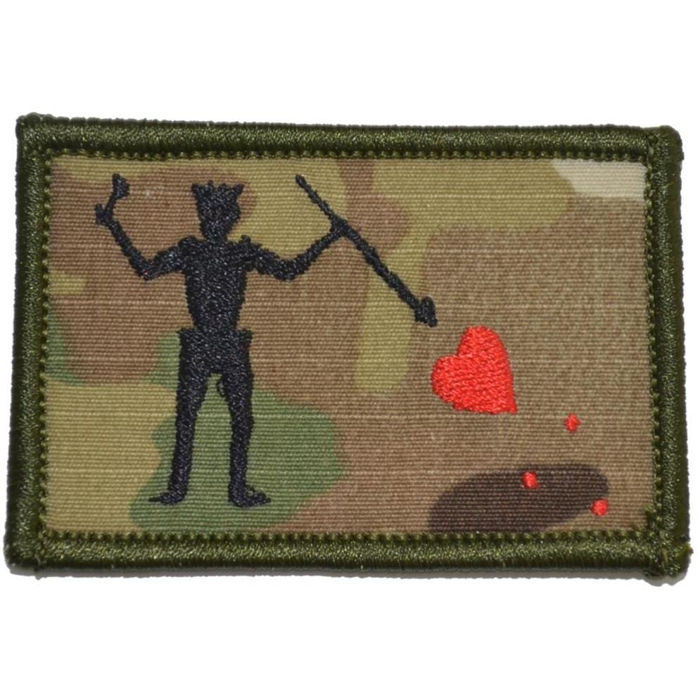 Edward Teach Blackbeard Pirate Flag - 2x3 Patch
