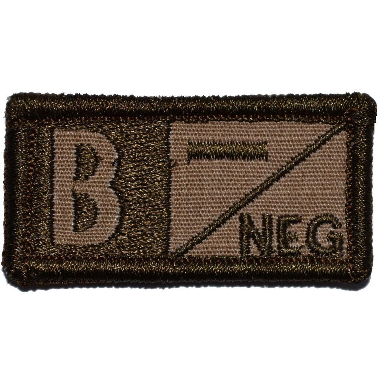1x2 Blood Type Military / Patch (All Blood Types)