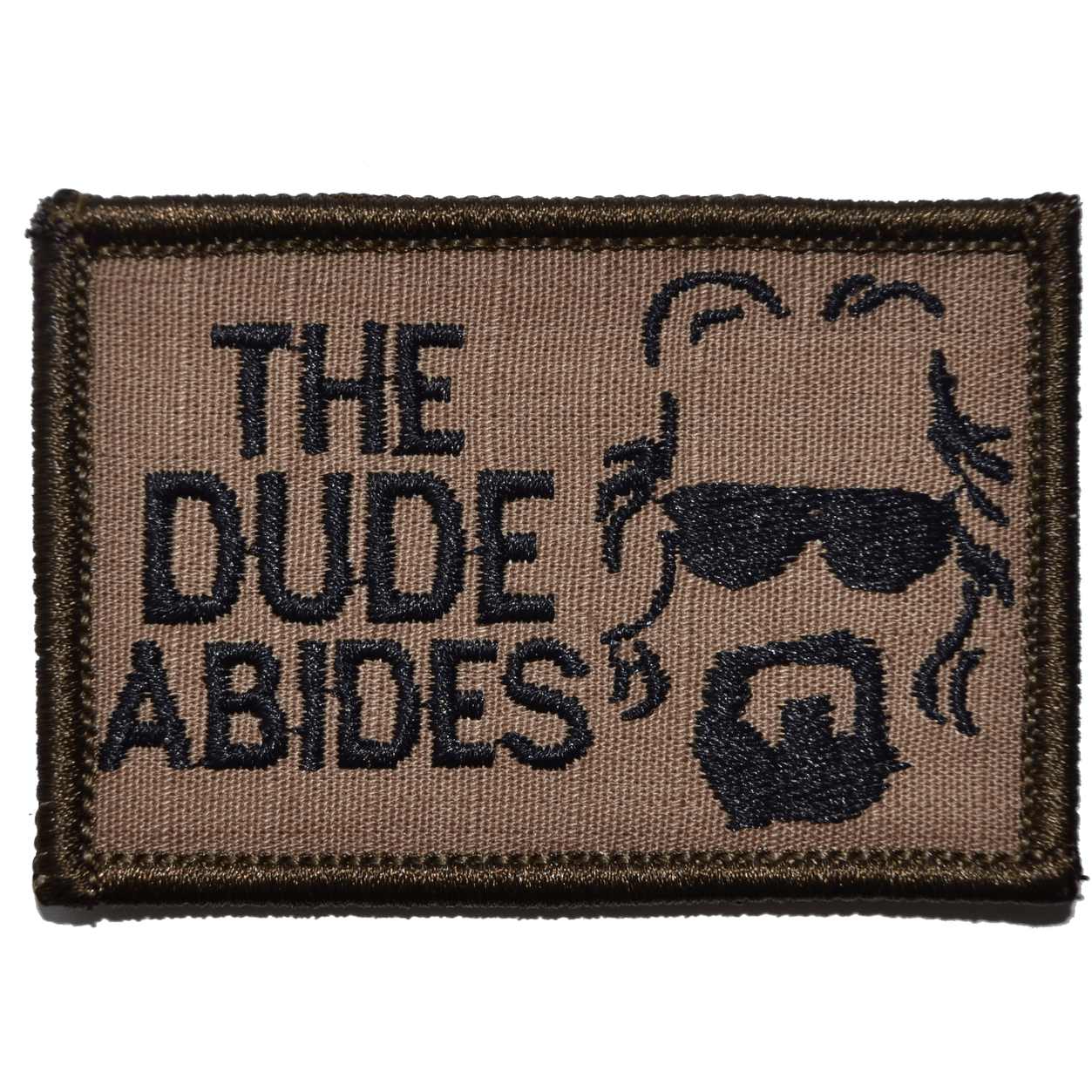 The Dude Abides, The Big Lebowski - 2x3 Patch