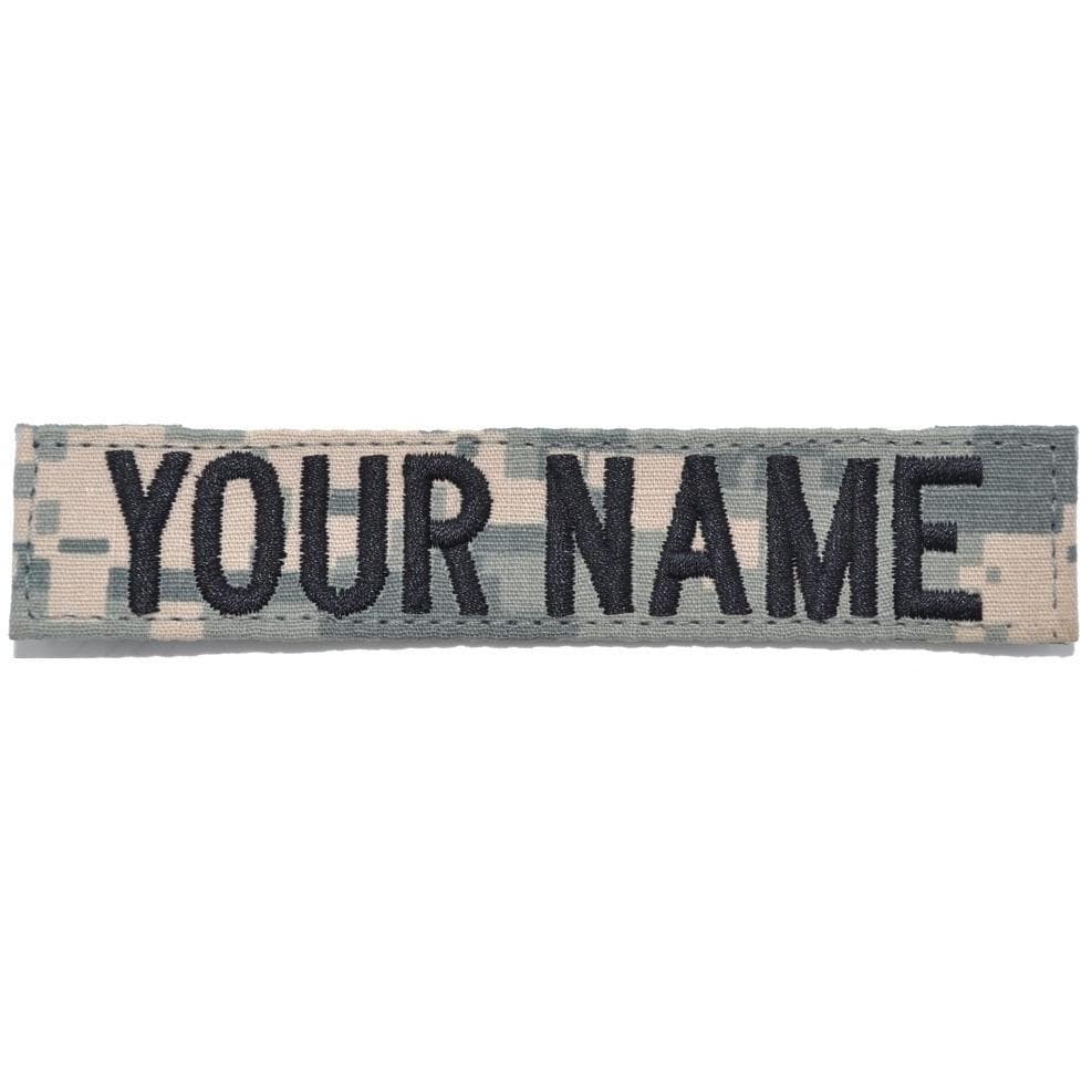 Single Name Tape w/ Hook Fastener Backing - ACU