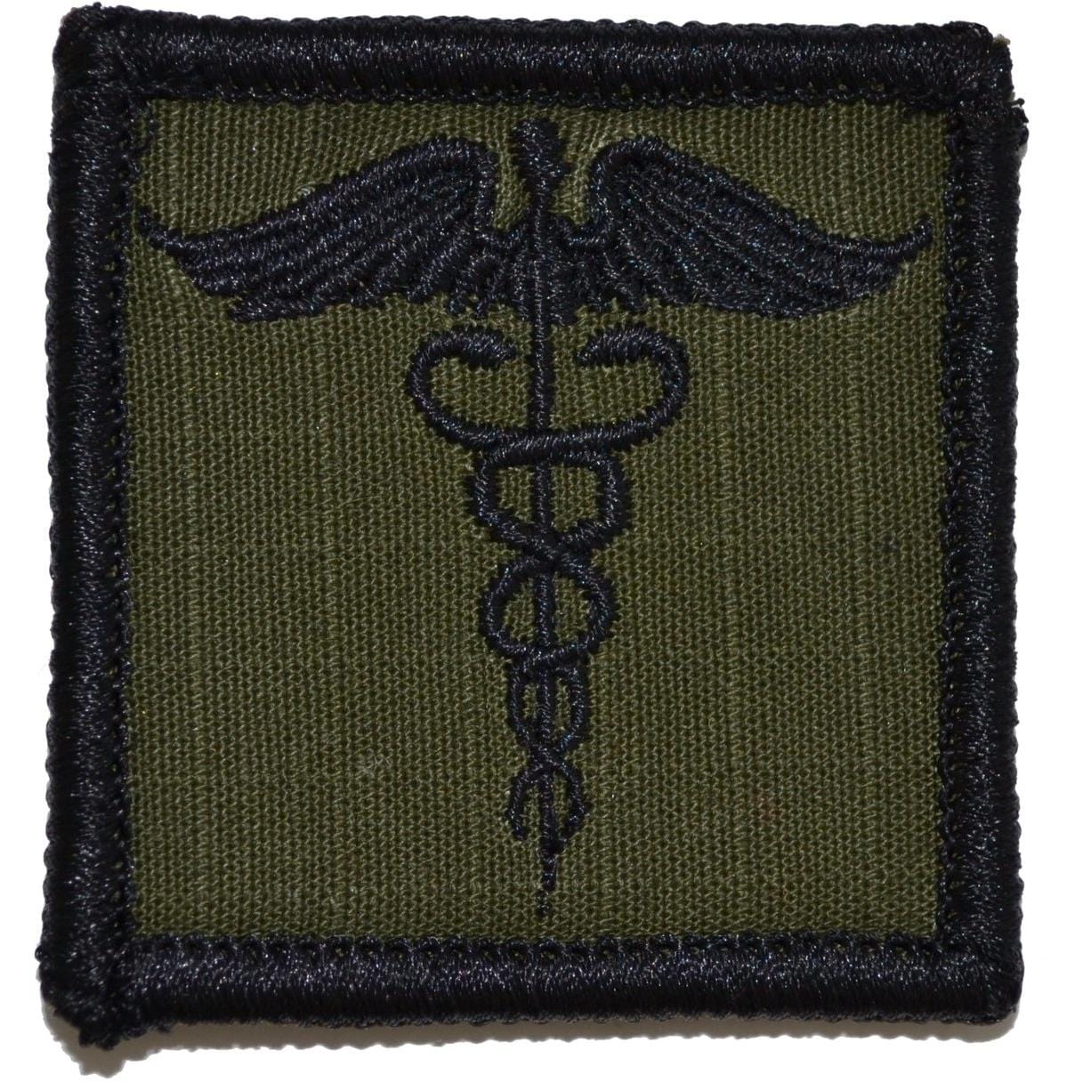 Caduceus, Staff of Life. Medical Symbol - 2x2 Patch