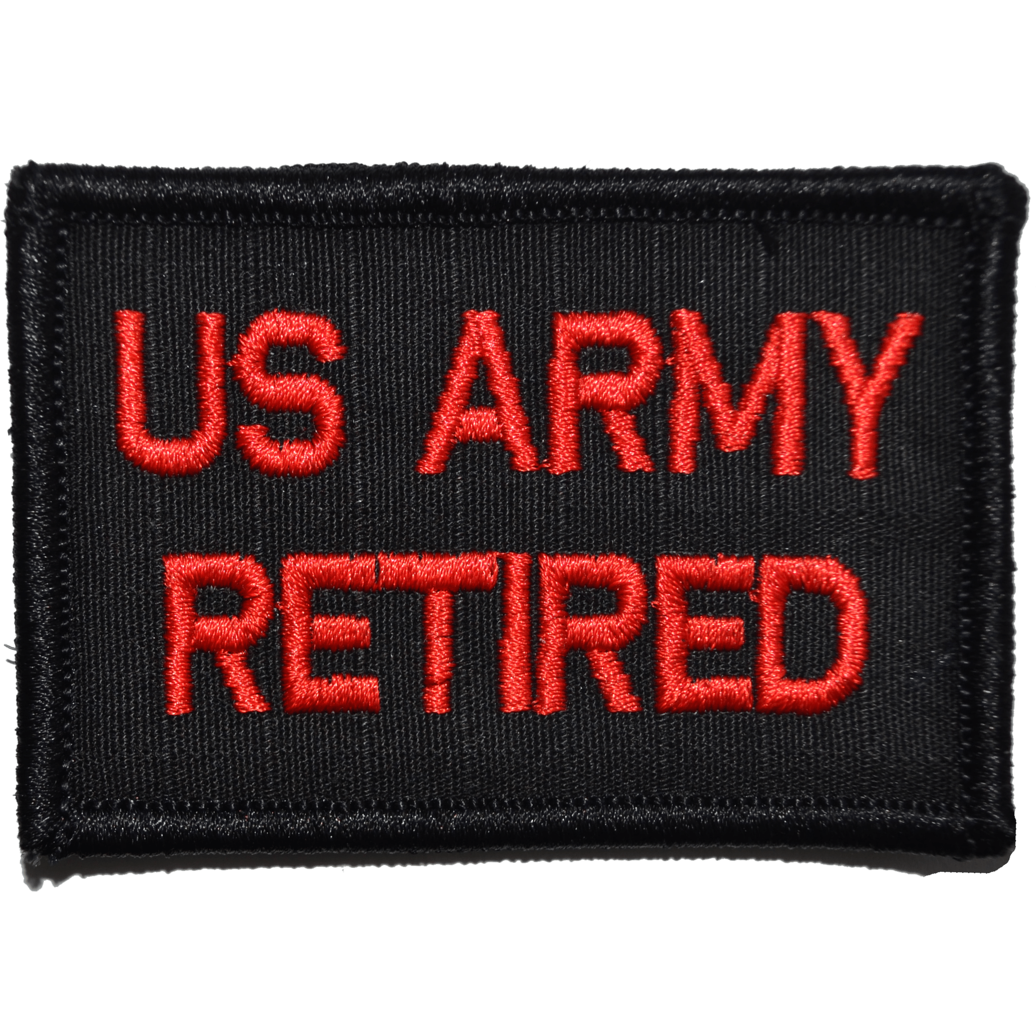 US Army Retired- 2x3 Patch