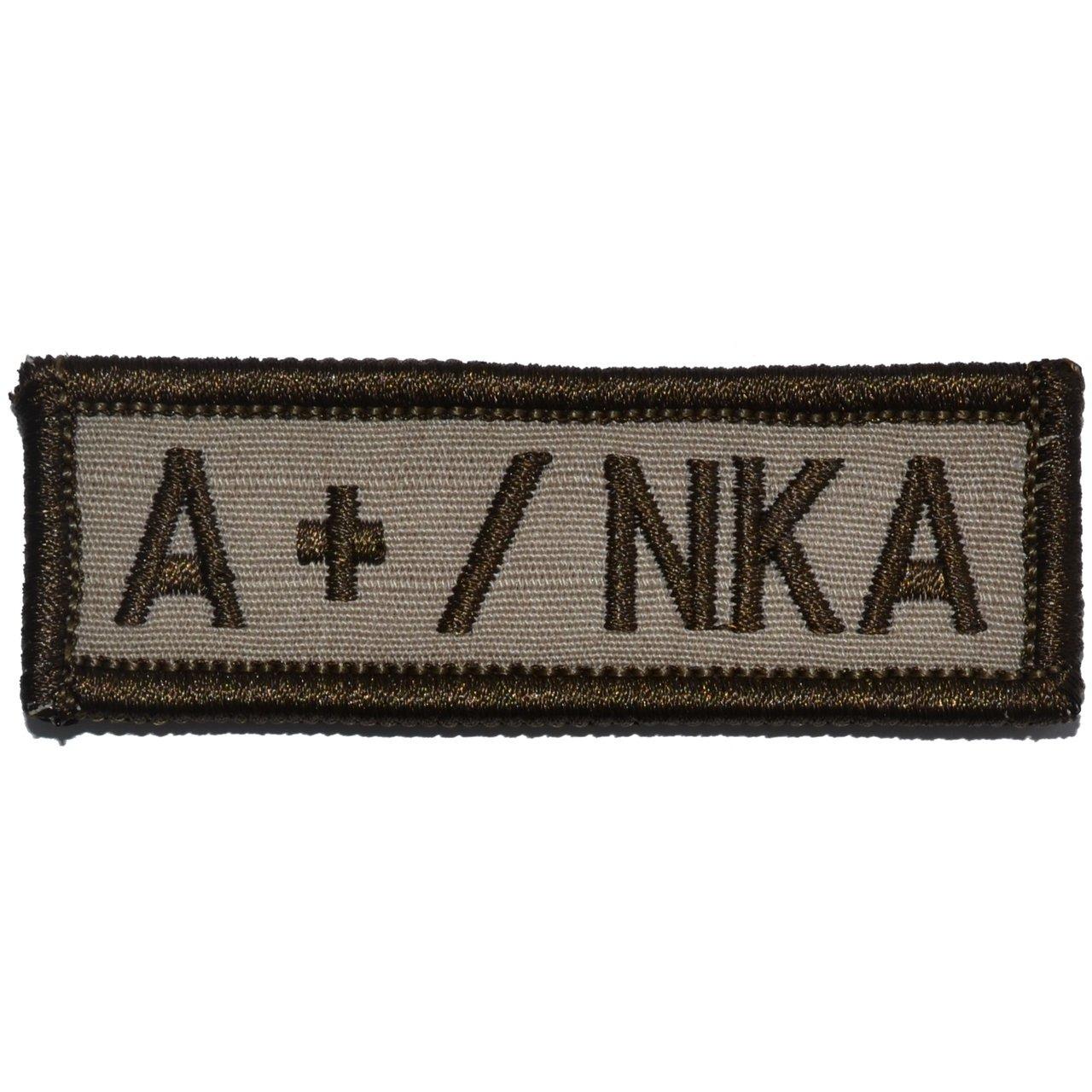 Blood Type and Allergy 1x3 Patch