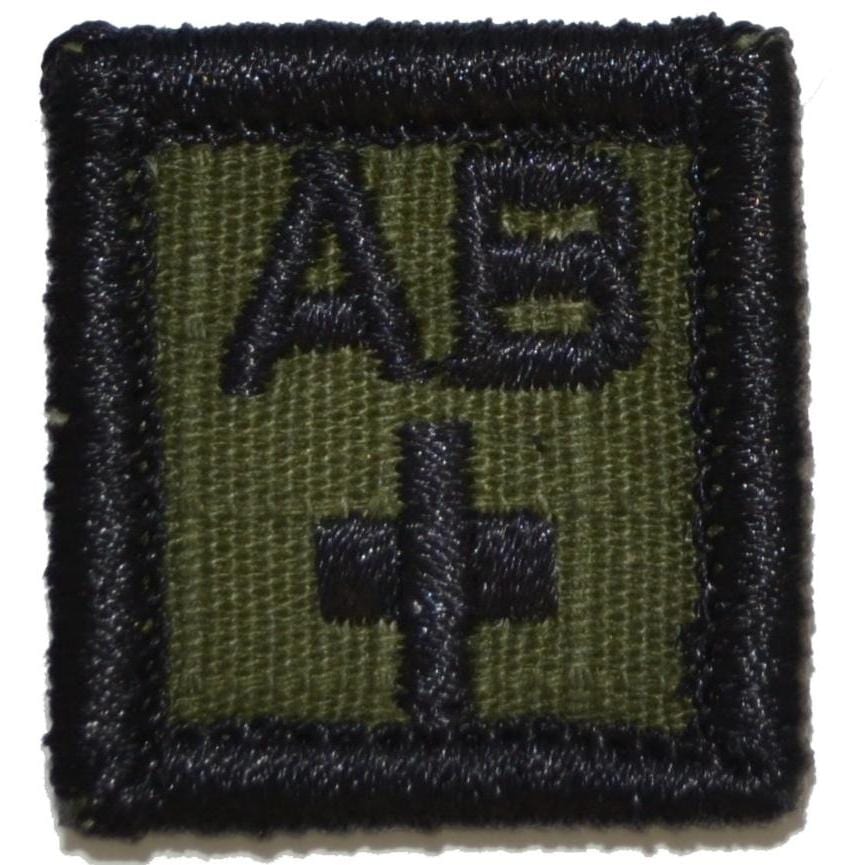 1x1 Blood Type Military / Patch (All Blood Types)