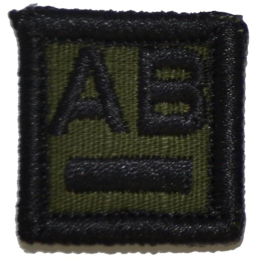 1x1 Blood Type Military / Patch (All Blood Types)