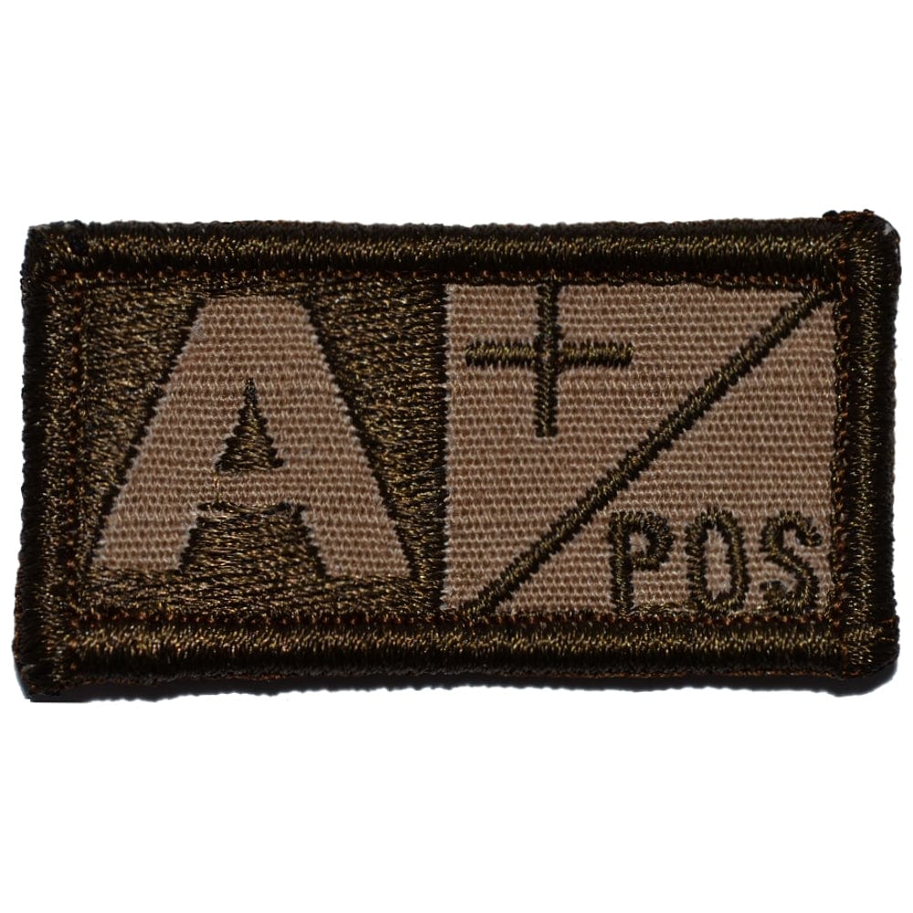 Blood Type A POS - 1x2 Patch