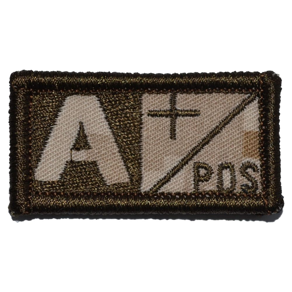 Blood Type A POS - 1x2 Patch